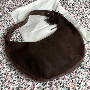 Banana Republic Genuine Suede Leather Shoulder bag